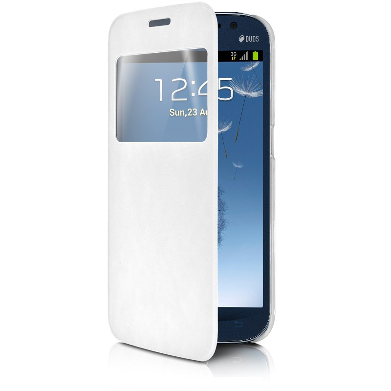 Coque Etui S-View couleur bleu pour Samsung Galaxy A3 