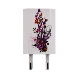 Chargeur maison + allume cigare USB + câble data pour Echo Smart 4G motif HF12