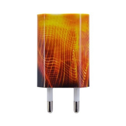 Chargeur maison + allume cigare USB + câble data pour Orange Dive 71 motif CV05