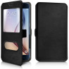 Etui de Protection double S-View Universel M Noir pour Meizu U10