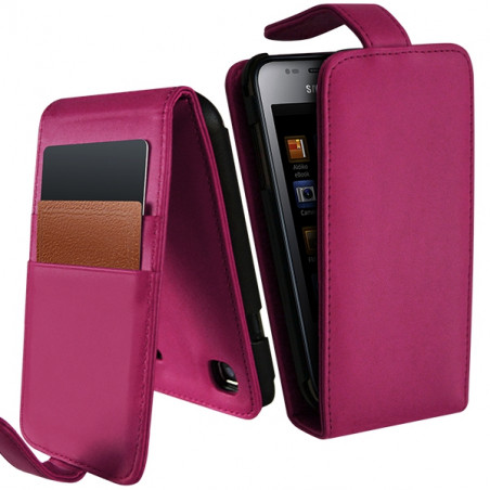 Housse Etui Portefeuille pour Samsung Galaxy S i9000 / i9003 couleur