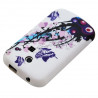 Housse coque etui gel pour Samsung Chat 335 S3350 avec motif HF01