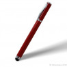 Stylet 2en1 tactile pour Samsung Player One S5230 couleur rouge