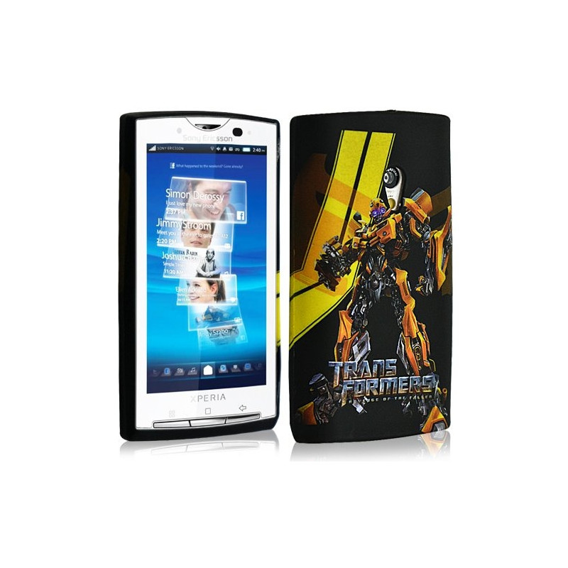 Housse étui coque en gel pour Sony Ericsson Xperia X10 avec motifs