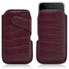 Housse coque étui pochette style croco pour Apple Iphone 3G/3GS