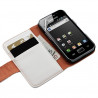 Housse coque étui portefeuille pour Samsung Galaxy Ace S5830 avec motif HF12