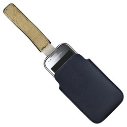 Housse coque étui pochette bleu pour Samsung Galaxy Naos i5801