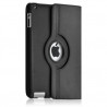 Housse coque etui pour Apple Ipad 2 de luxe avec sytème de rotation à 360 degrès couleur noir