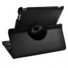 Housse coque etui pour Apple Ipad 2 de luxe avec sytème de rotation à 360 degrès couleur noir