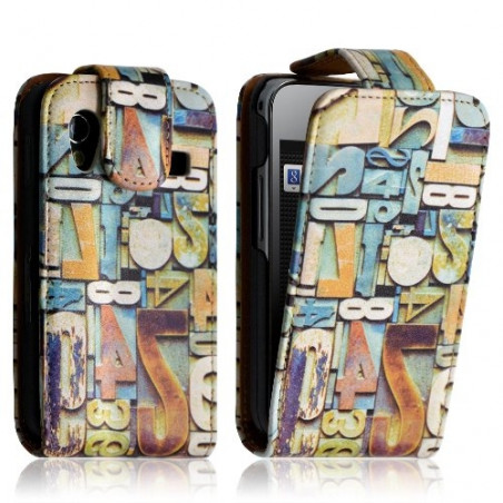 housse etui coque pour Samsung Galaxy Ace S5830 motif + Film de protection