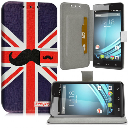 Etui Universel XL Motif KJ22 pour Smartphone Huawei Y6-2