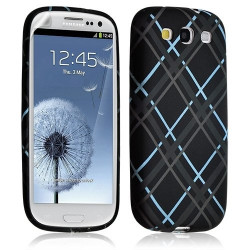 Housse coque étui gel pour Samsung Galaxy S3 motif HF23 + Film protecteur