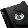 Housse coque etui de luxe pour Ipad 2 avec sytème de rotation à 360 degrès couleur noir + Film de protection écran