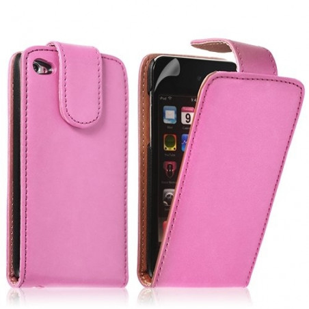 Housse coque étui pour Apple Ipod 4G couleur rose pale + film protection écran