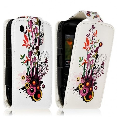 Housse coque étui pour Blackberry Curve 8520 avec motif HF12