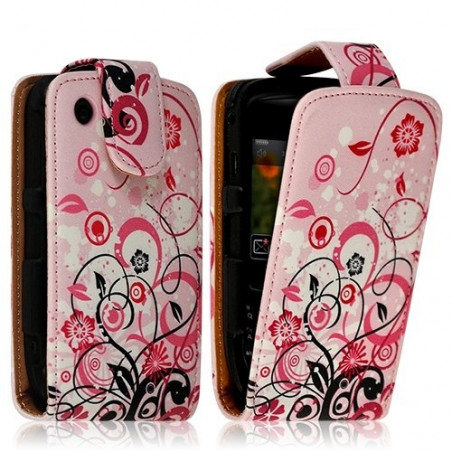 Housse coque étui pour Blackberry Curve 8520 avec motif HF17