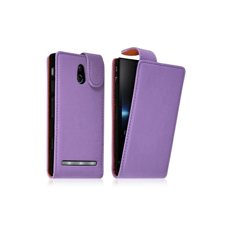 Housse coque étui pour Sony Xperia P couleur Violet