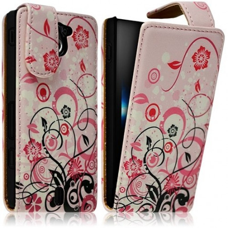 Housse coque étui pour Sony Xperia Sola Motif HF17