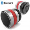 Mini Enceinte Bluetooth Speaker MP3 rouge Smartphone Tablette Wiko, Archos, Yezz, Samsung, Apple, Kazam, HTC