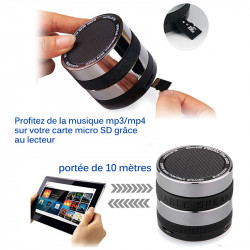 Mini Enceinte Bluetooth MP3 pour Smartphone Apple iPhone 6, iPhone 7