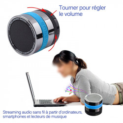 Mini Enceinte Bluetooth MP3 pour Smartphone Apple iPhone 6, iPhone 7