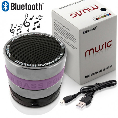 Mini Enceinte Bluetooth MP3 pour Smartphone Samsung Galaxy S7, Galaxy S8