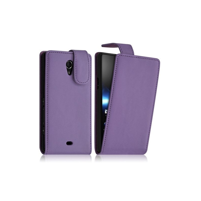 Housse coque étui pour Sony Xperia T couleur Violet