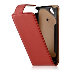 Housse coque étui pour Sony Ericsson Xperia Arc / Arc S couleur rouge + Film protecteur