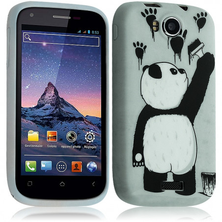 Housse Coque Gel pour Wiko Cink Peax  avec motif KJ18