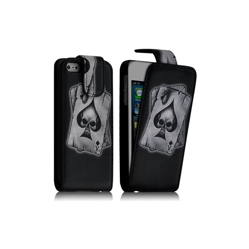 Housse coque étui pour Apple iPhone 5 avec motif HF11