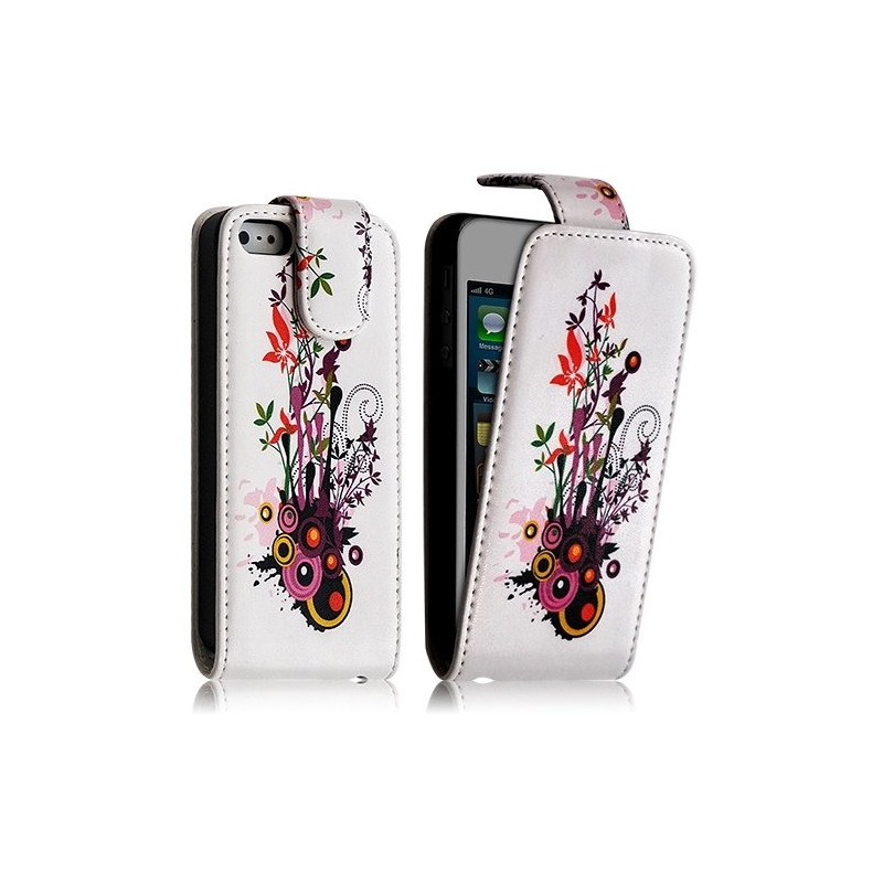 Housse coque étui pour Apple iPhone 5 avec motif HF12