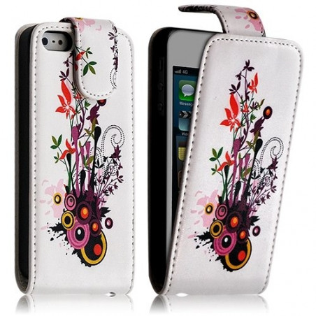 Housse coque étui pour Apple iPhone 5 avec motif HF12