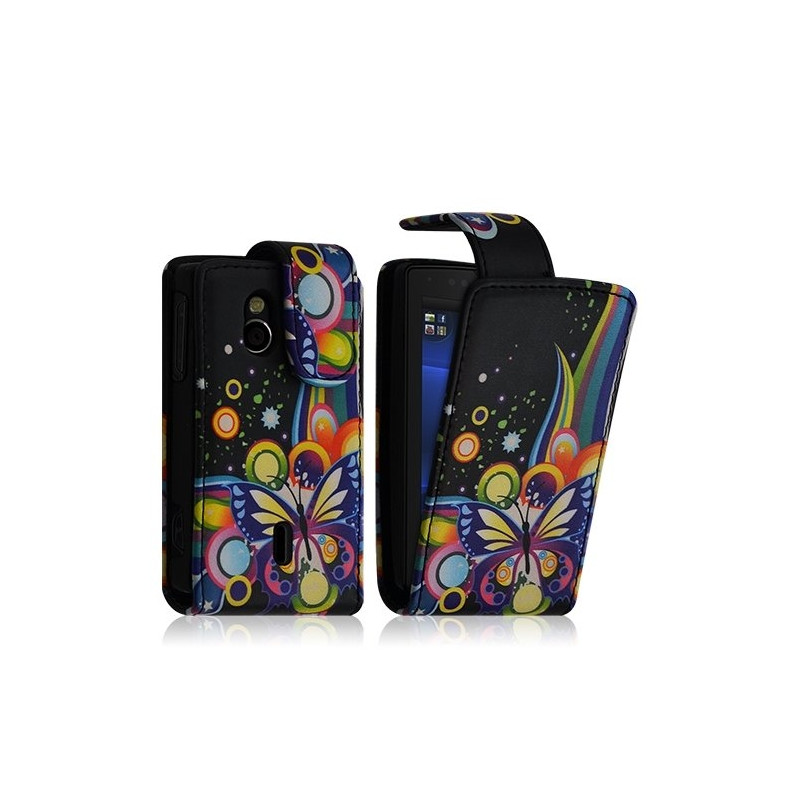 Housse coque étui pour Sony Ericsson Xperia Mini Pro (SK17i) avec motif HF05