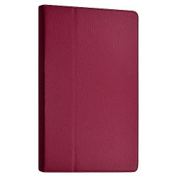 Housse coque etui pour Apple Ipad de luxe avec couvercle intelligent couleur rose fuschia