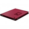 Housse coque etui pour Apple Ipad de luxe avec couvercle intelligent couleur rose fuschia