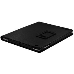 Housse coque etui pour Apple Ipad de luxe avec couvercle intelligent couleur noir