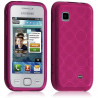 Housse coque Etui pour Samsung Wave 575 Hydrogel Couleur Rose Fushia