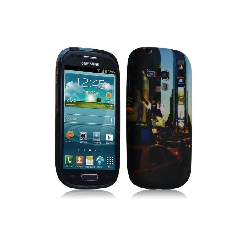 Housse coque étui gel pour Samsung Galaxy S3 MINI motif LM19