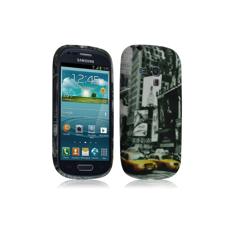 Housse coque étui gel pour Samsung Galaxy S3 MINI motif LM06