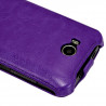 Housse Etui Coque Rigide à Claper couleur Violet pour Alcatel One Touch Star + Film de Protection 