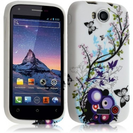 Housse Coque Gel pour Wiko Cink Peax avec motif HF01