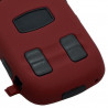 Coque pour Blackberry Curve 3G 9300 couleur rouge + Film de protection