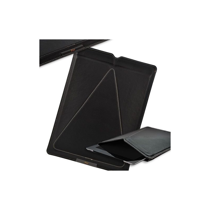 Housse Pochette pour Apple iPad Air, iPad Air 2 et Nouvel iPad couleur Noir