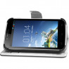 Etui Support 360° Universel M avec attaches pour Yezz Andy 4.5EL LTE