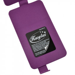 Housse Etui Clapet Couleur Violet Universel M pour Asus ZenFone 4 Max