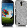 Housse Etui Coque Rigide pour Samsung Galaxy S4 Style Paillette aux Diamants Couleur Argent