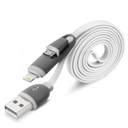 Chargeur Secteur Auto Câble Lightning motif CV11 pour Apple iPhone 5, iPhone 5S