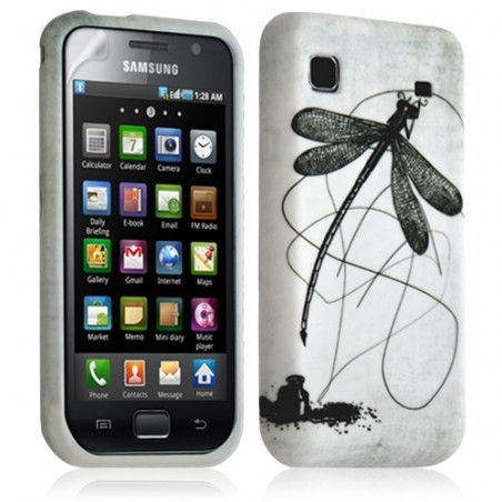 Housse étui coque en gel pour Samsung Galaxy S i9000 avec motif LM01
