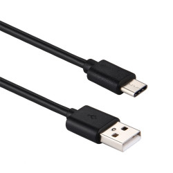 Chargeur Secteur Voiture Câble USB Type C Noir pour Samsung Galaxy A8 2018