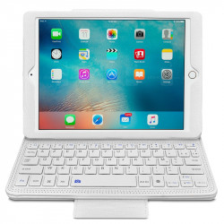 Etui Clavier Français Azerty Connexion Bluetooth pour Tablette Apple iPad Air / Air 2 9.7